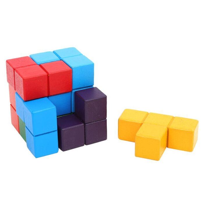 монтесори тетрис куб