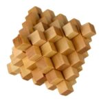 Stars Big Pineapple Wooden Toy Wooden Unlock Puzzle