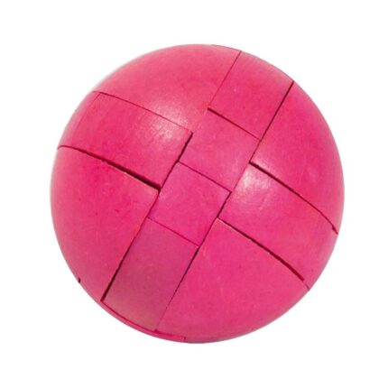 Логически бамбуков пъзел Ball Fridolin розава топка