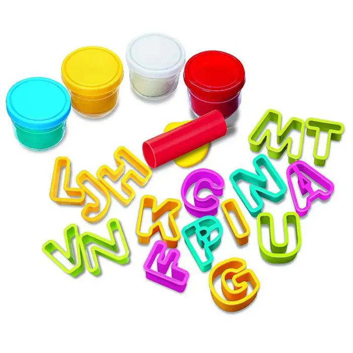 Образователен комплект Alphabet Dough 4M Азбука от пластелин