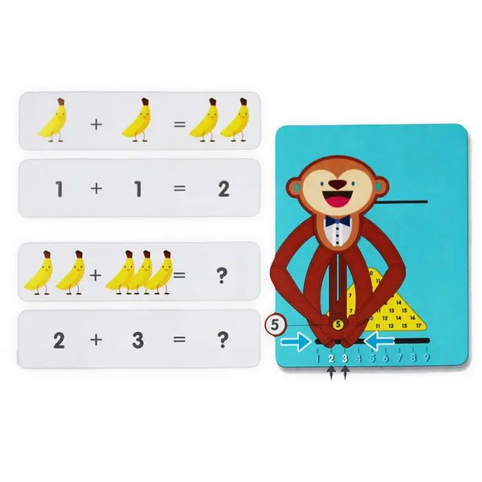 Образователен комплект Math Monkey 4M Математическа маймунка шаблон