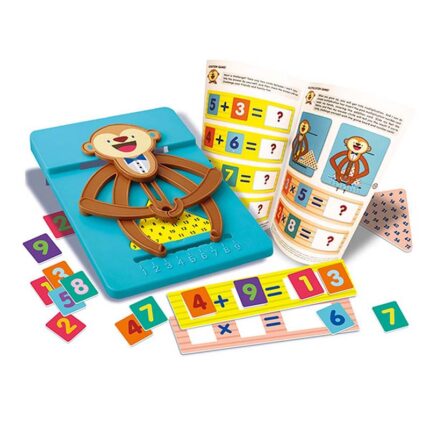 Образователен комплект Math Monkey 4M Математическа маймунка шаблон и принадлежности за смятане