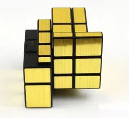Златист Mirror Cube 3x3x3 разбъркан 1