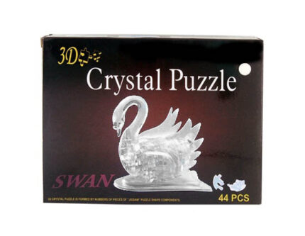 Кристален 3D пъзел-Лебед