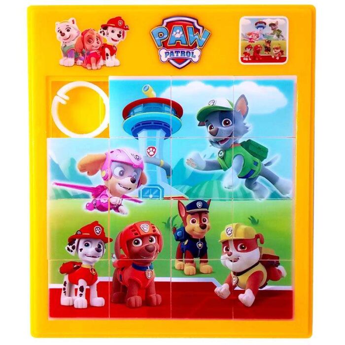 Paw Patrol slide puzzle плъзгащ пъзел