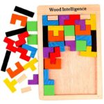 дървен пъзел Wood Intellegence елементи