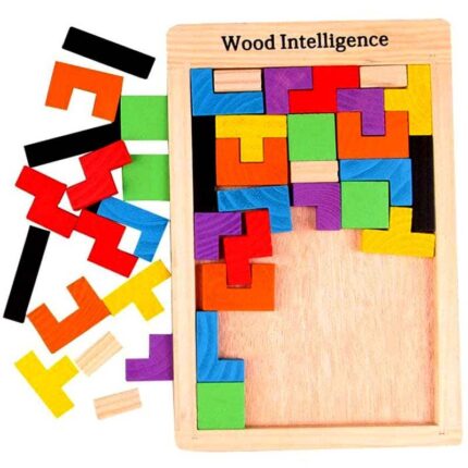 дървен пъзел Wood Intellegence елементи