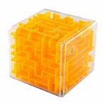 Maze cube лабиринт за деца шест странен лабиринт жълт