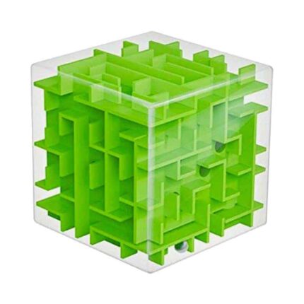 Зелен куб лабиринт игра за деца за баланс Maze cube