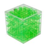 Maze cube лабиринт зелен Детска игра за баланс