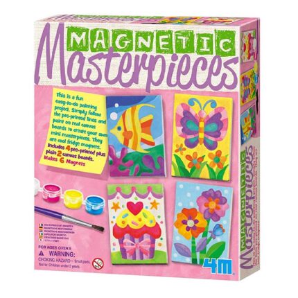 Образователен комплект Magnetic Masterpieces 4M Магнити за хладилник кутия
