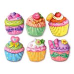 Образователен комплект Mould and Paint Cupcake 4M Оформи и оцвети кексчета