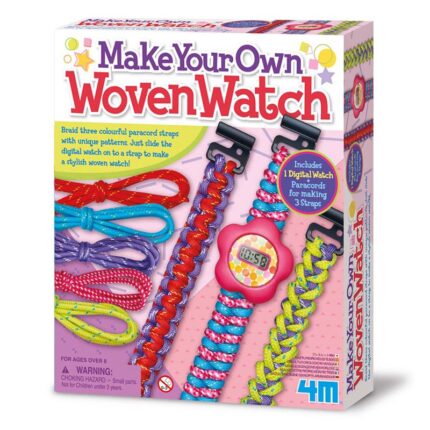 Образователен комплект Woven Watch 4M Изтъкан часовник кутия