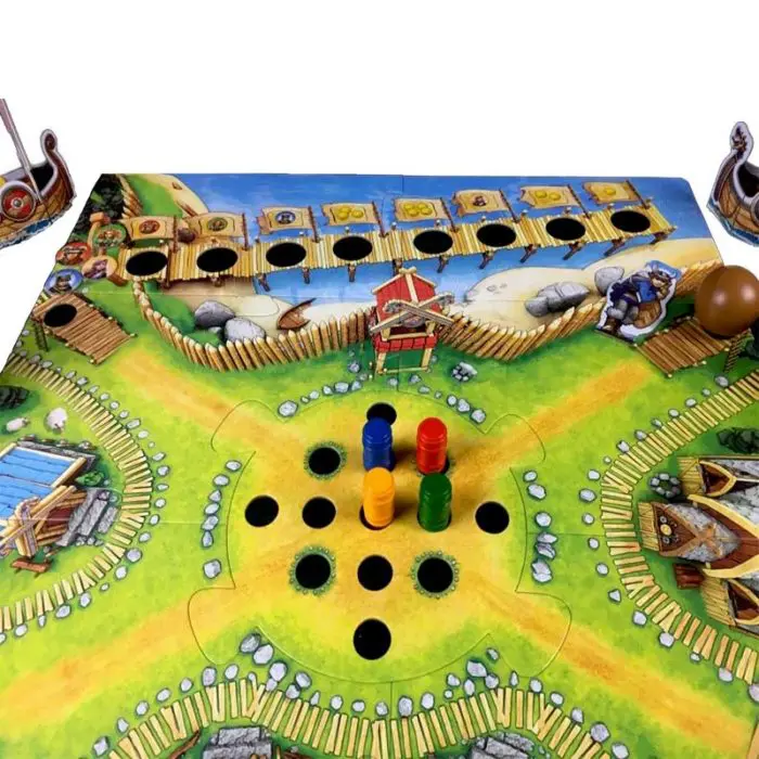 Образователна игра Долината на викингите игрално поле HABA