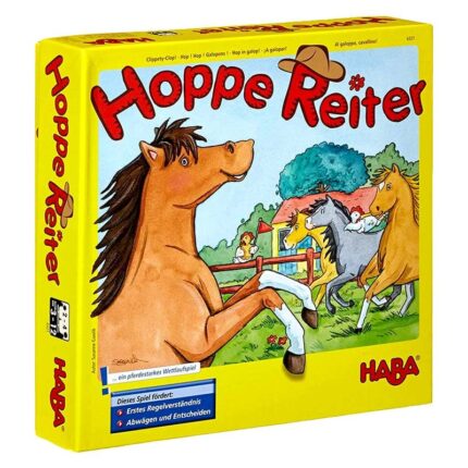 Образователна игра Хоп в Галоп кутия лице HABA