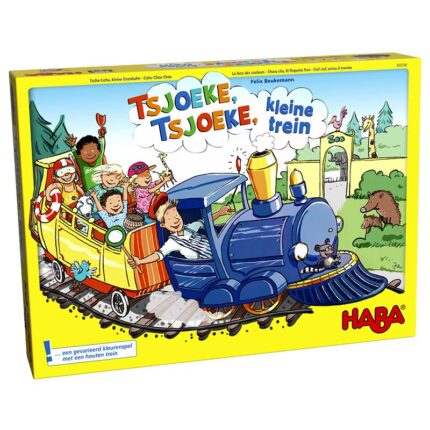 Образователна игра Влак Туу-Туу кутия лице HABA