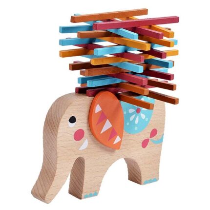 Игра за баланс Балансиращ слон балансирани клечки
