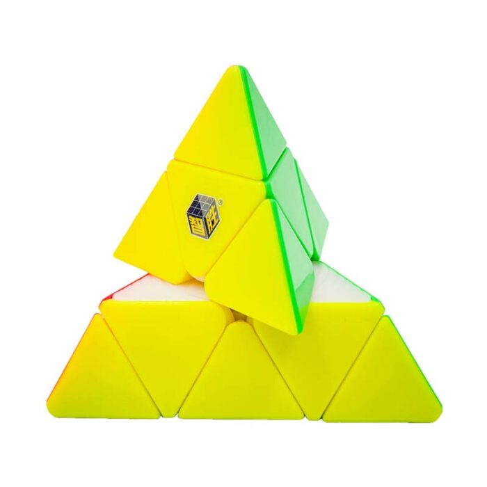 Рубик Pyraminx Yuxin Little Magic пирамида извъртяна