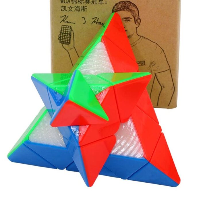 Рубик Pyraminx Yuxin Little Magic пирамида завъртяна