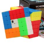 Рубик куб 6x6x6 разбъркано кубче и кутия