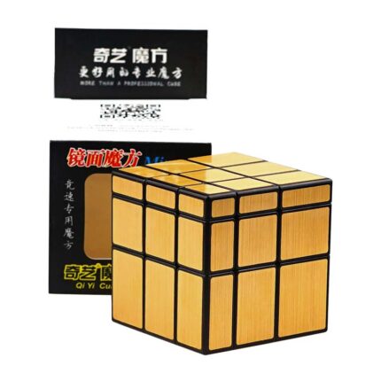 Рубик куб Mirror Cube Gold QiYi кутия и кубче