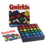 Настолна игра Qwirkle елементи упътване кутия