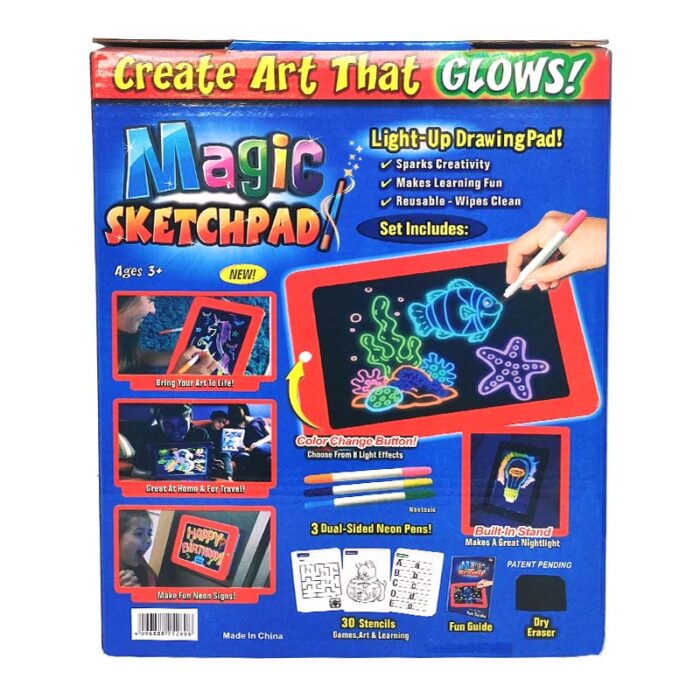 Magic Sketchpad кутия гръб