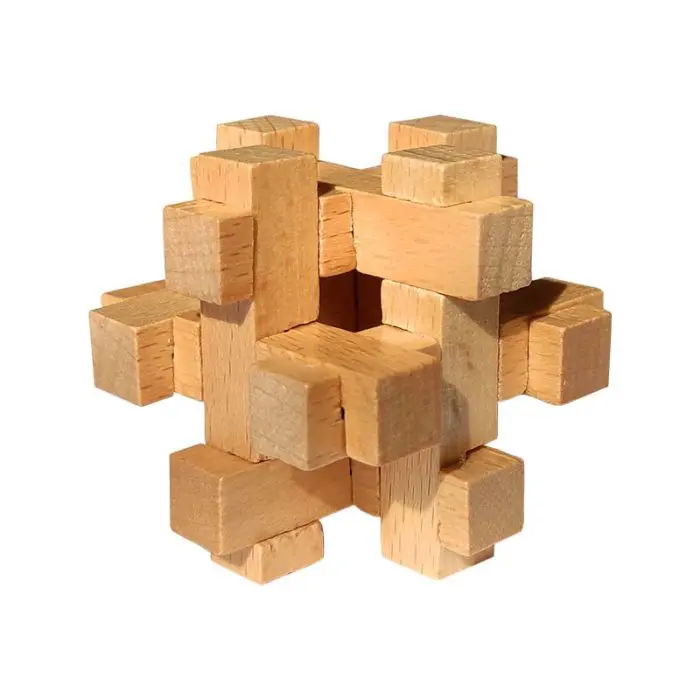 Дървени пъзели Комплект от 5 игри prison house