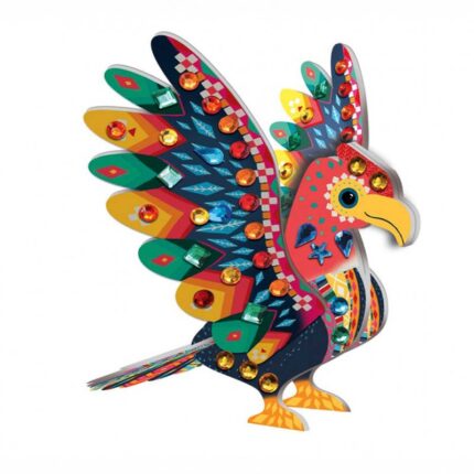 Направи 3D декоративни животни Перуански диаманти птица