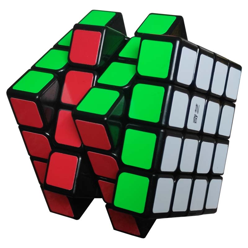 Рубик куб 4x4x4 QiYi Speed Cube завъртян