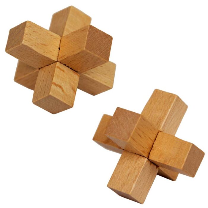 Дървени пъзели – Комплект от 5 фигури 5