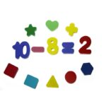 Образователна игра за деца - Монтесори Дъска 5 в 1 смятане