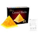 Кристален 3D пъзел - Пирамида кутия и пирамида