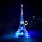 Кристален 3D пъзел – Светеща Айфелова кула светещ пъзел
