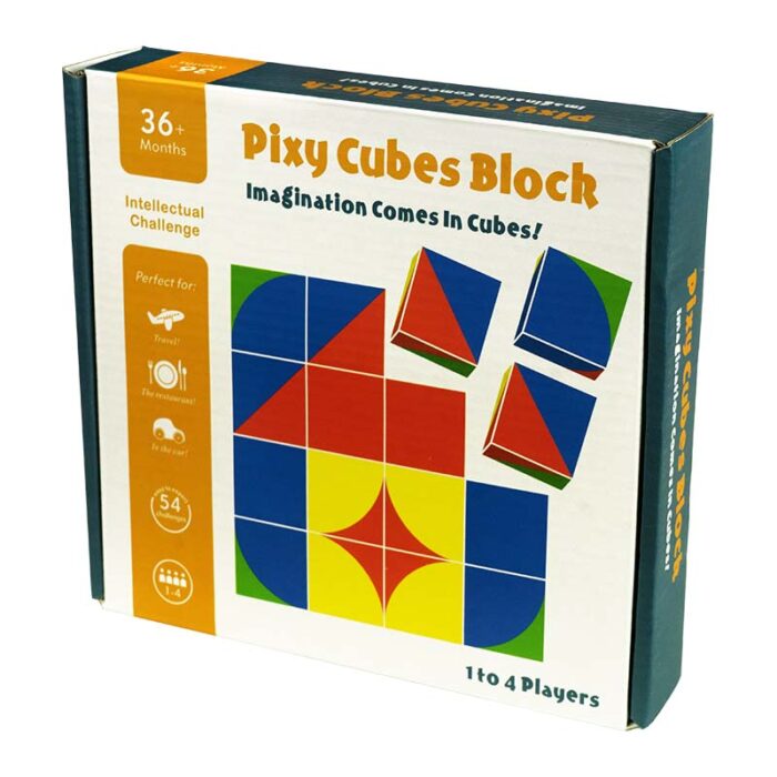 Забавна детска игра Pixy Cubes - 3 в 1