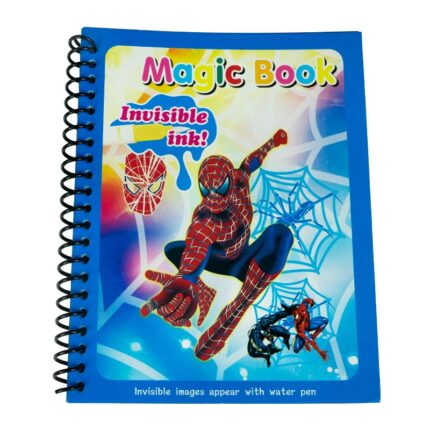 Книжка за оцветяване с вода - Spiderman (Водна книжка)