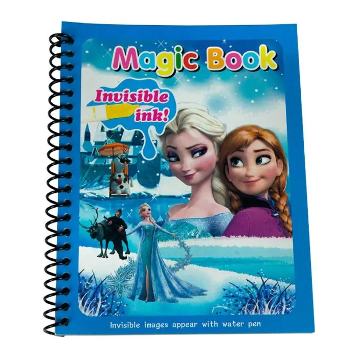 Книжка за оцветяване с вода – Frozen (Водна книжка)