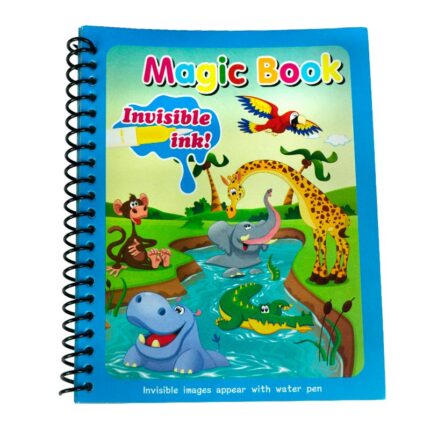 Книжка за оцветяване с вода – Животни (Водна книжка)