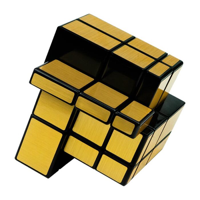 Рубик куб – Mirror Cube 3х3 QiYi Speed Cube Златист разбъркан