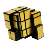 Рубик куб – Mirror Cube 3х3 QiYi Speed Cube Златист завъртян