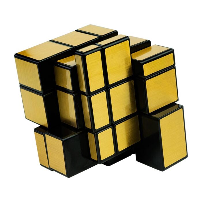 Рубик куб – Mirror Cube 3х3 QiYi Speed Cube Златист завъртян