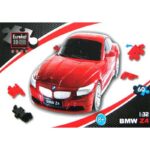 3Д пъзел BMW Z4 червено Eureka 3D Puzzles кутия