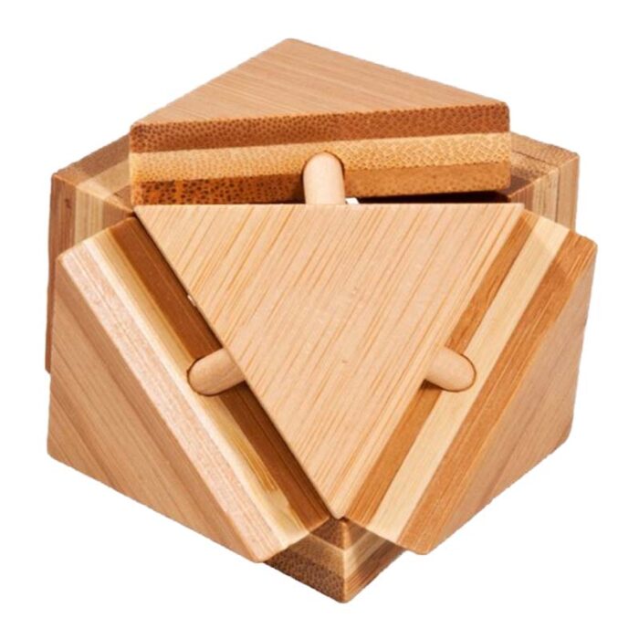 Бамбуков пъзел TRiangular Box Fridolin