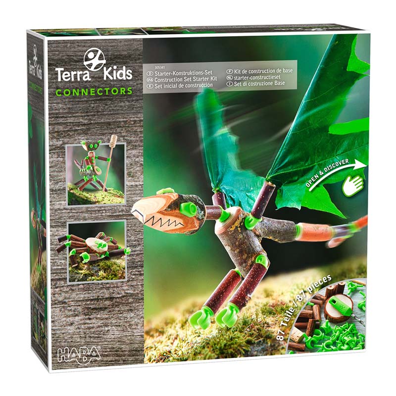 Детски строителен комплект “Terra Kids Connectors” Haba –  Terra Kids