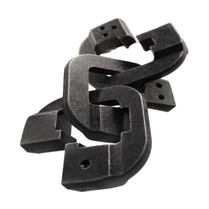 Логически метален пъзел Chain Cast Huzzle събран