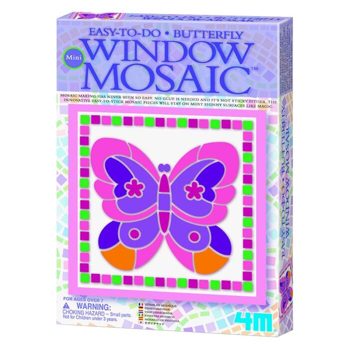 мини мозайка за стъкло пеперуда Mini Window Mosaic Glow Butterfly кутия