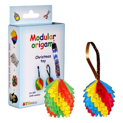 Модулно оригами-Коледна играчка