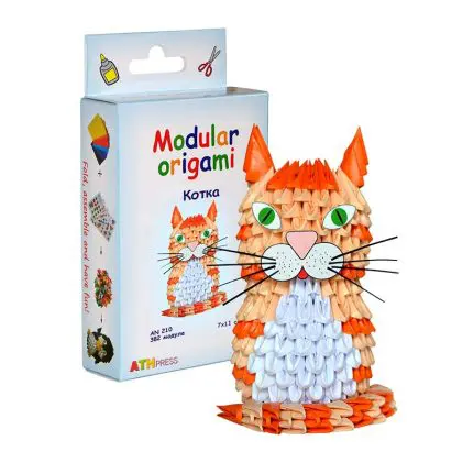 Модулно оригами-Котка