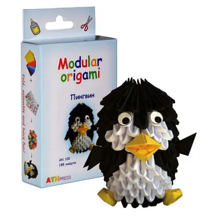 Модулно оригами-Пингвин