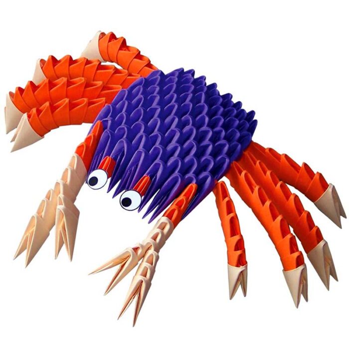 модулно оригами рак Modular origami Crab